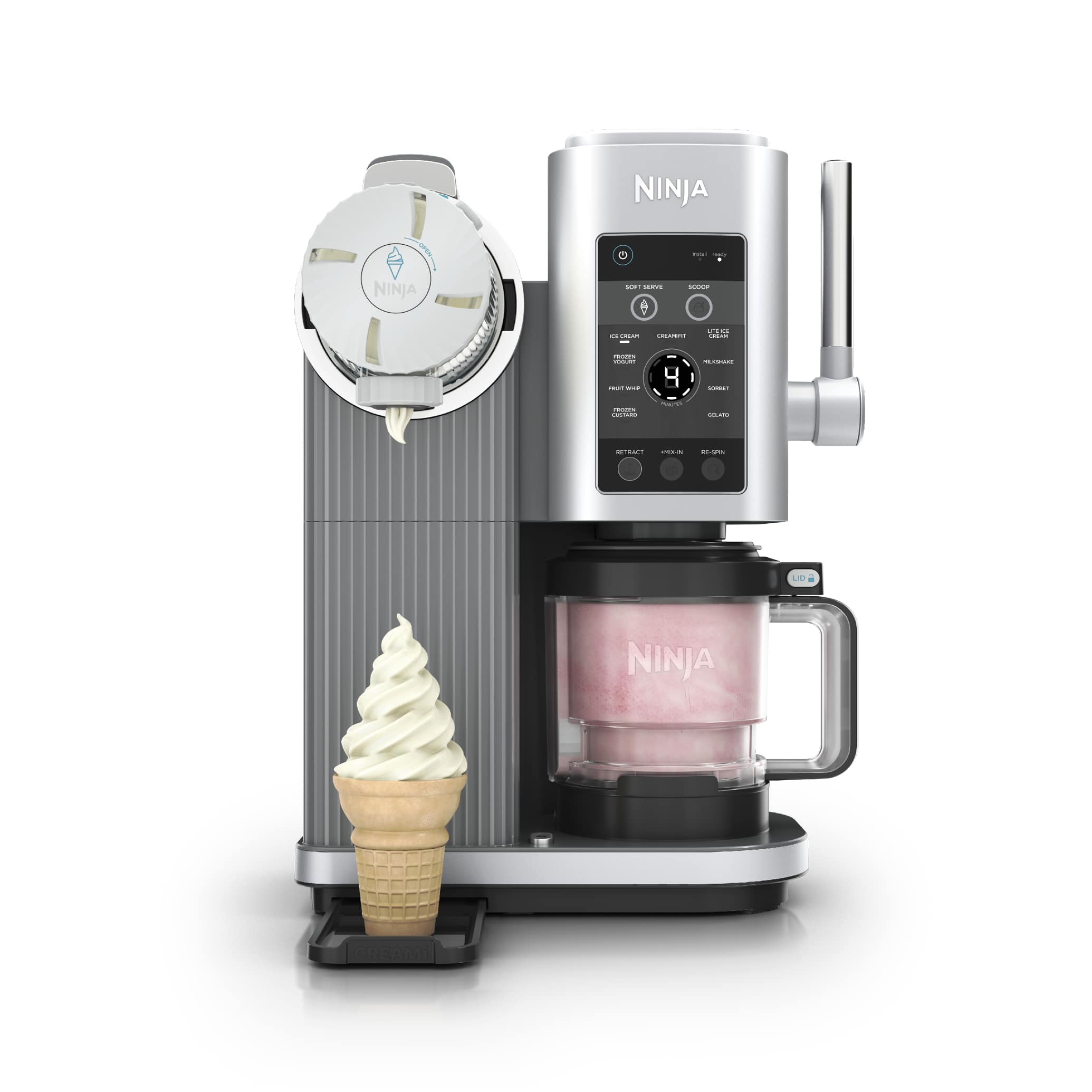 Ninja CREAMi Scoop and Swirl NC701 soft-serve maker