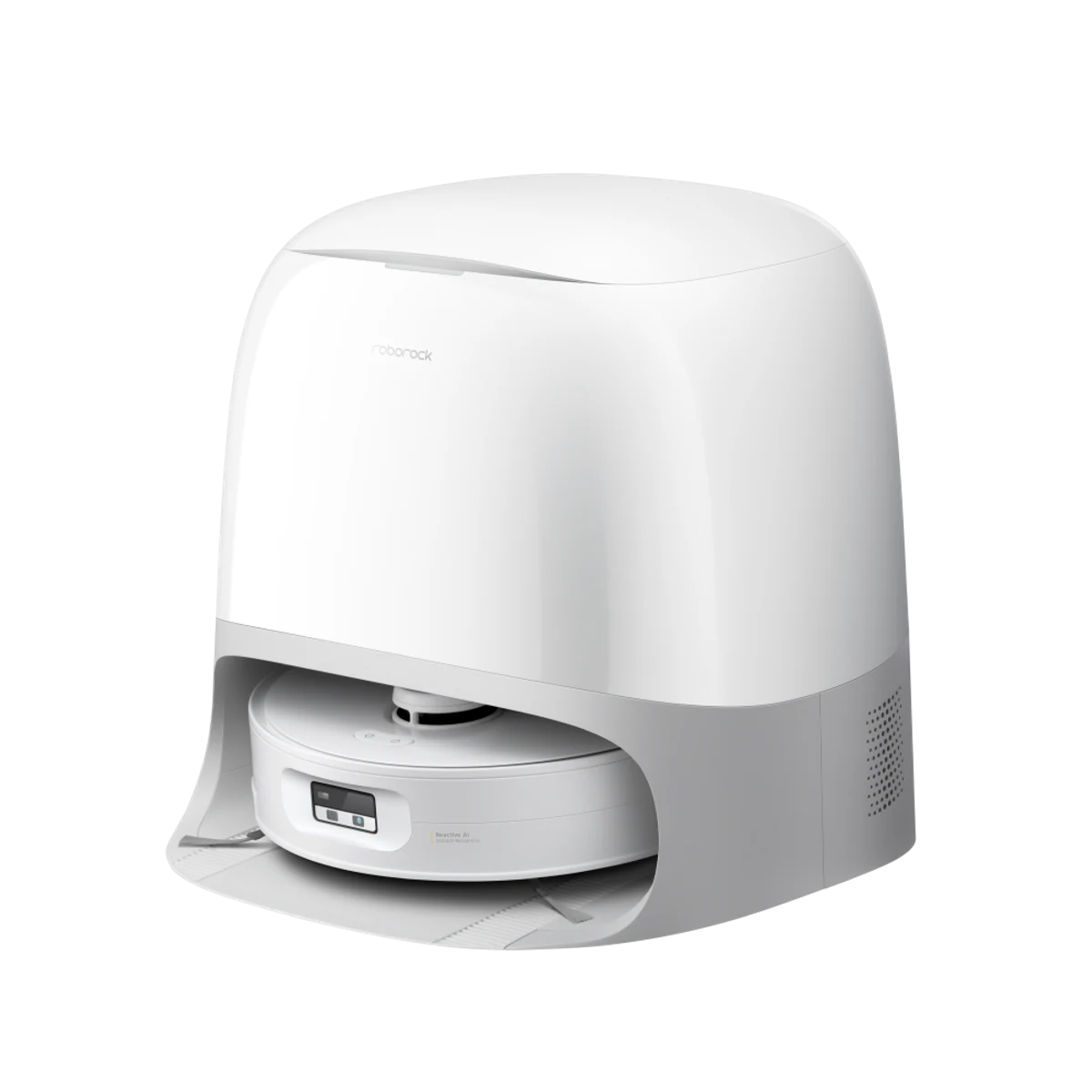 Roborock Qrevo Curv 2 Flow robot vacuum and dock